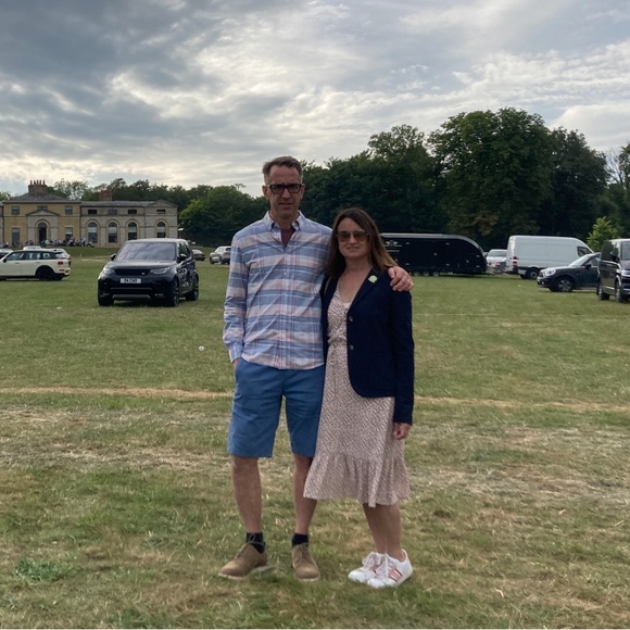 Rails Print Midi Dress. Size Medium. - Picture 4 of 4